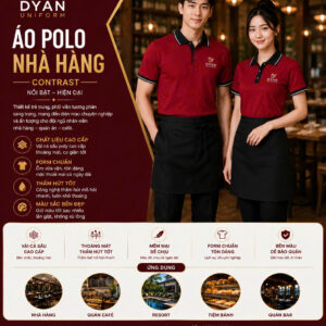 ĐỒNG PHỤC NHÀ HÀNG ĐỎ